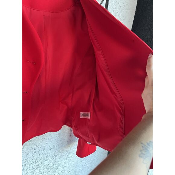 Calvin Klein Blazer - Size 10- Red/Gold Hardware - Picture 5 of 8